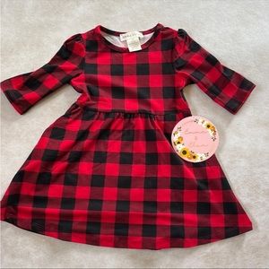 NWT plaid dress